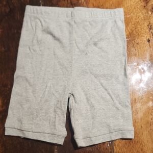 Gray Casual Bike Shorts
